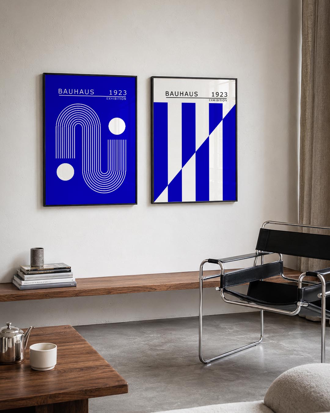 Lijnen en cirkelspel Posterset