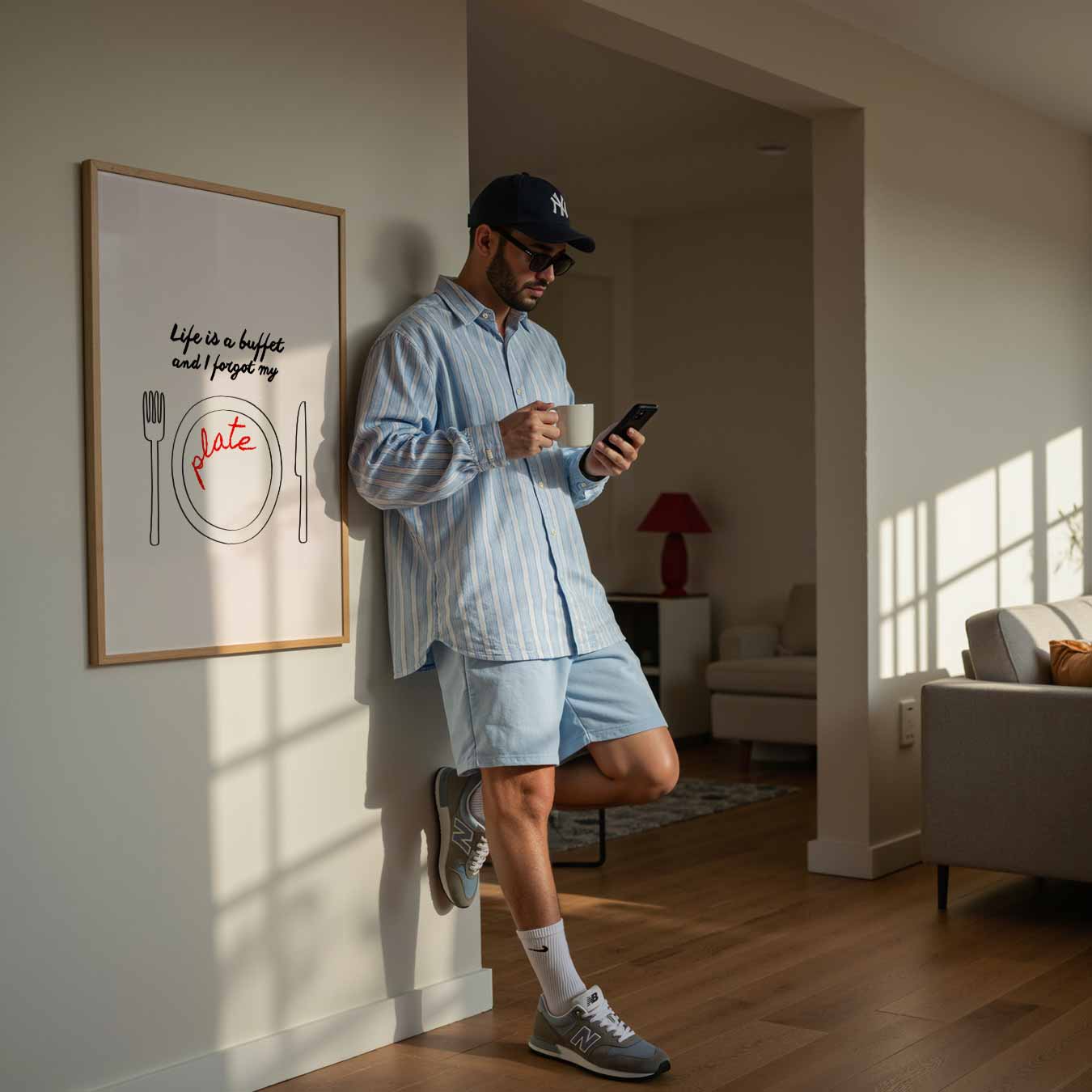 Life is a Buffet Poster-WallArtistic