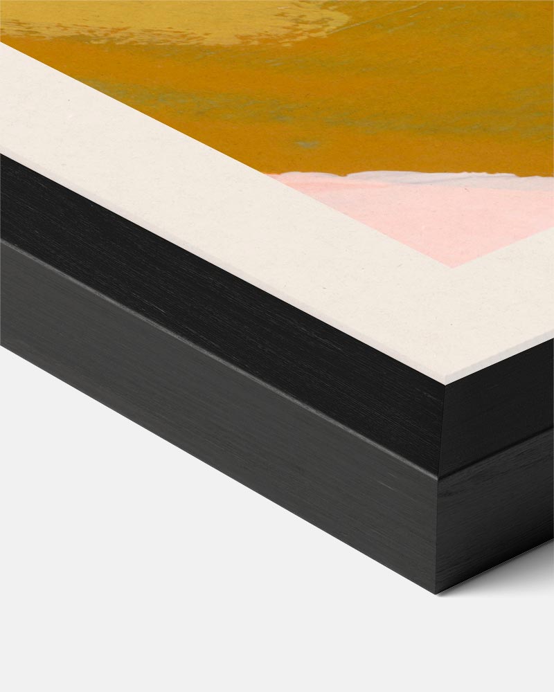 Kleurrijke Abstracte Expressie Poster