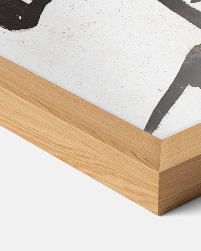 Abstracte Vrouwelijke Lijntekening Poster-WallArtistic