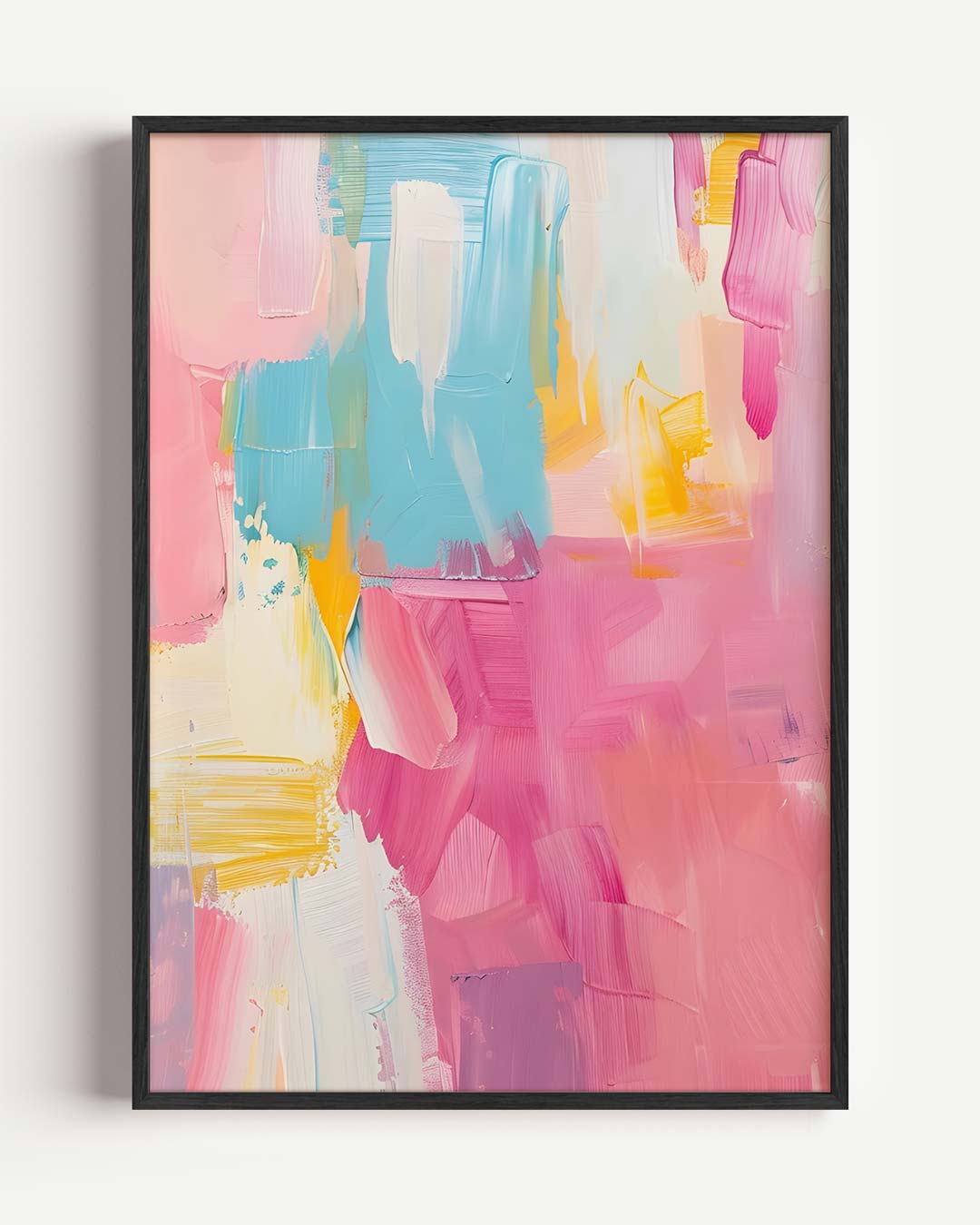 Kleurrijke Dromen Abstracte Poster-WallArtistic