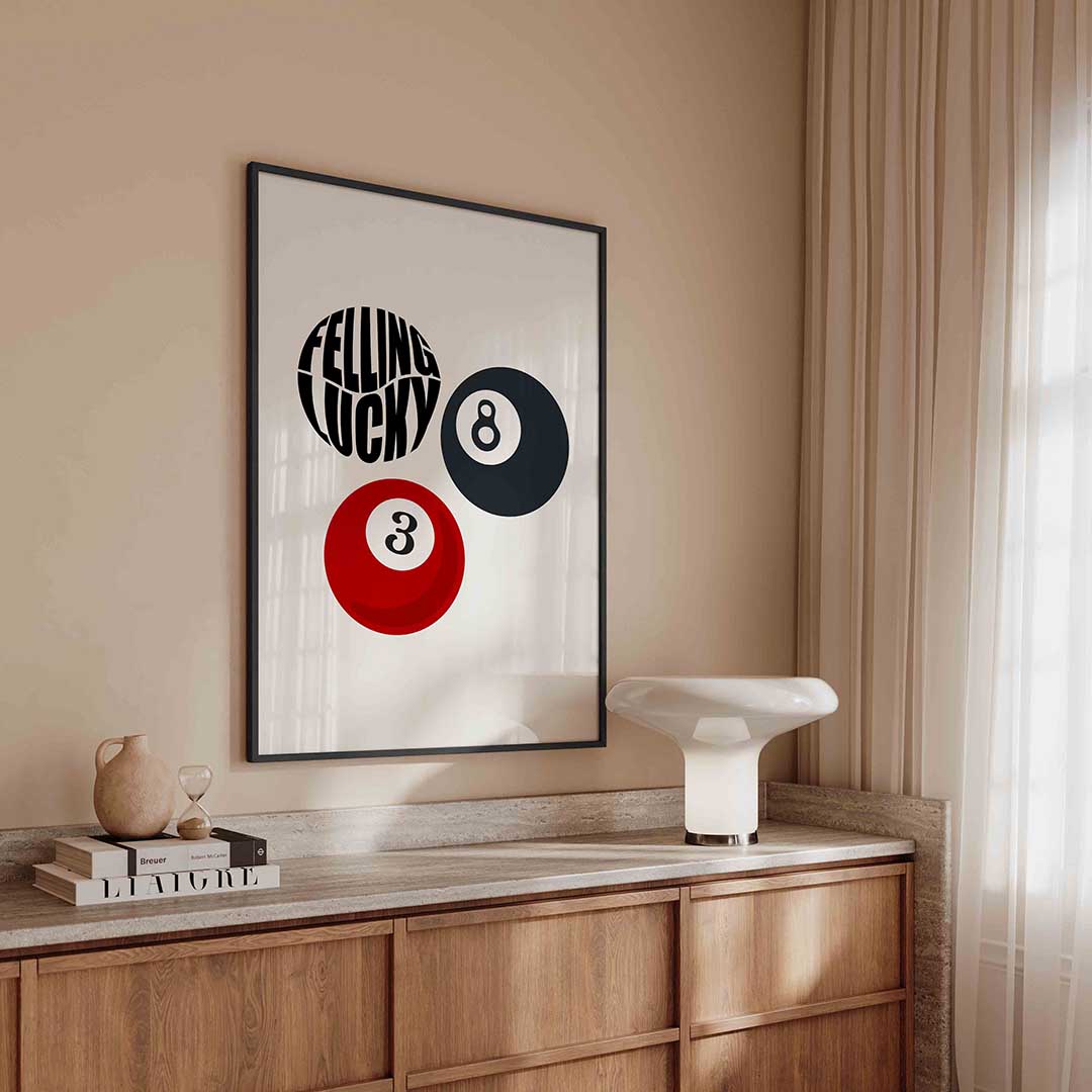 Biljartballen Poster