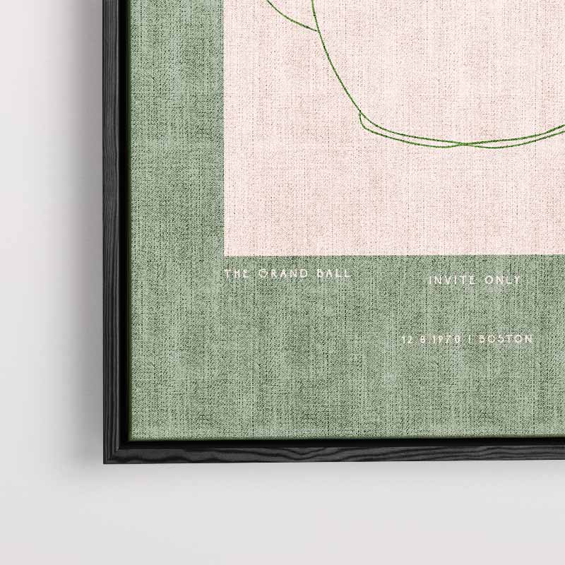 Minimalistische Theepot Poster