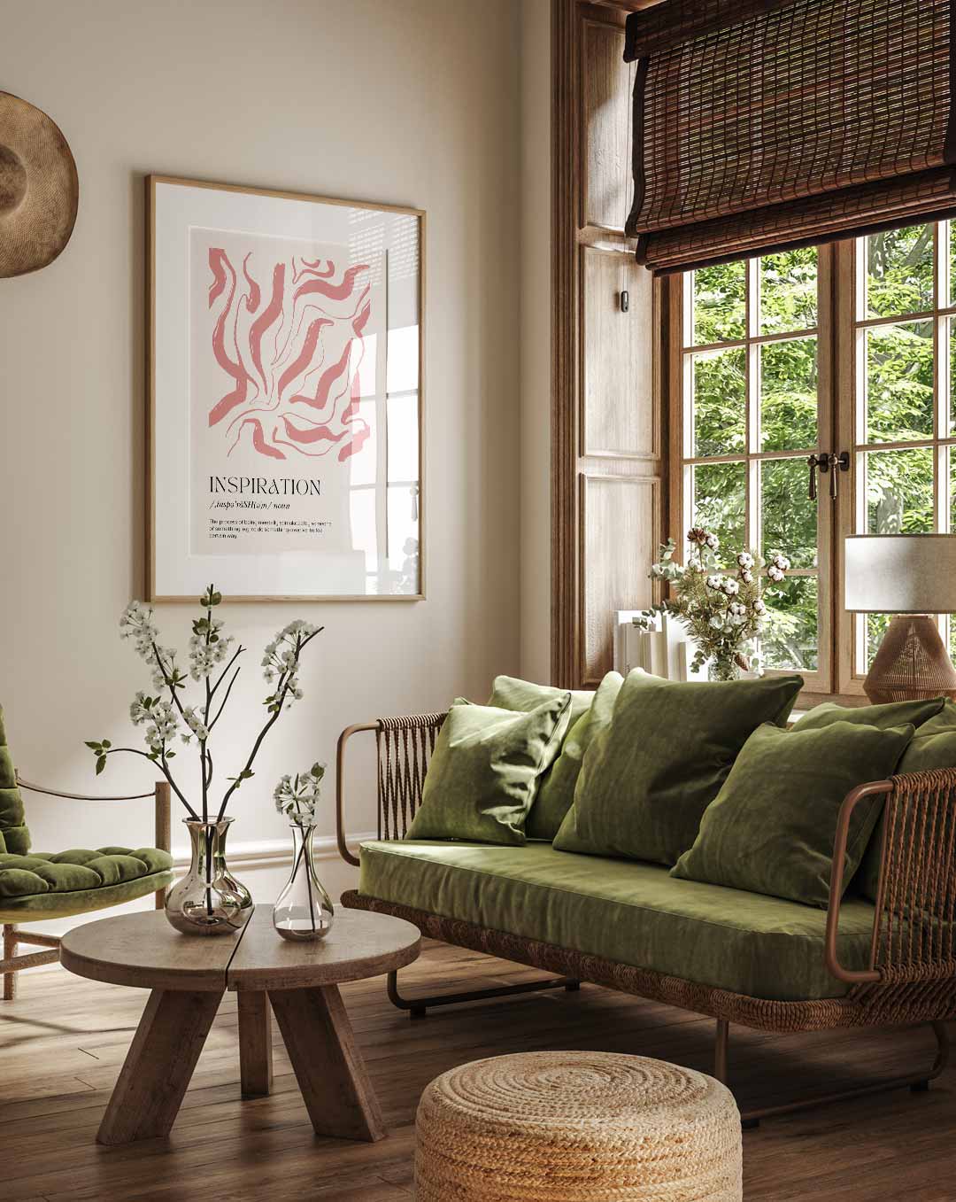 Inspirerende Abstracte Poster-WallArtistic
