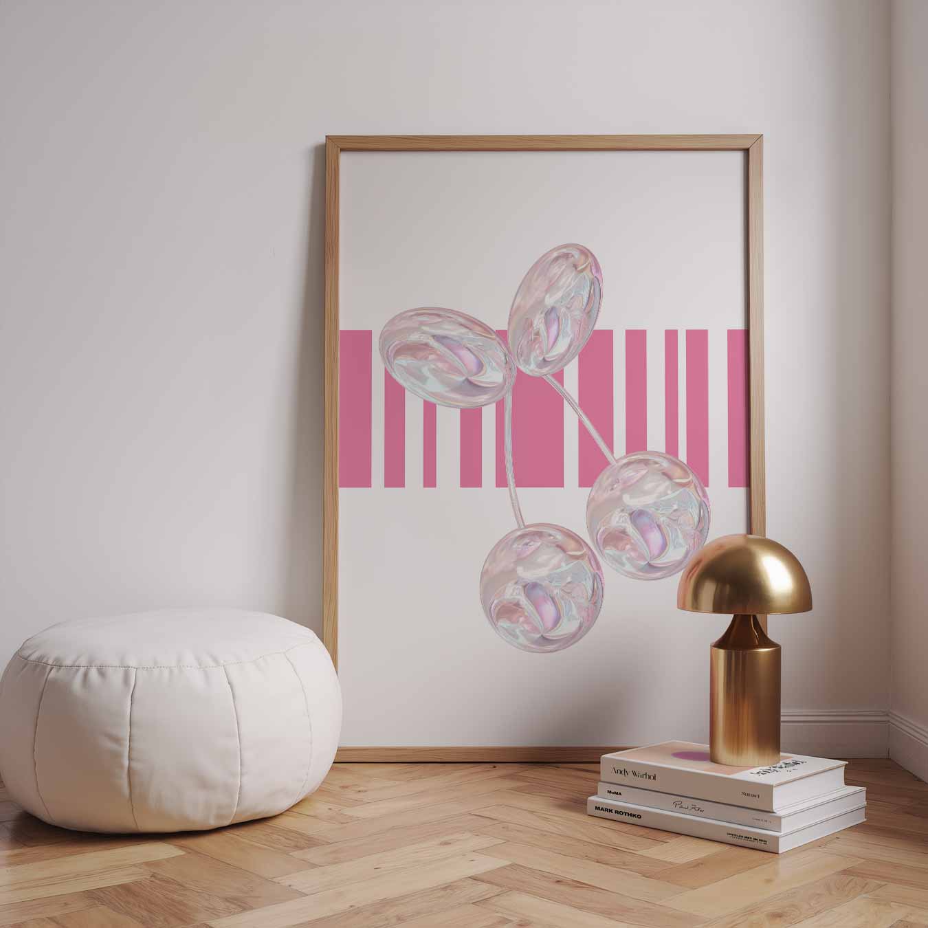 Glanzend Kersen Avontuur Poster