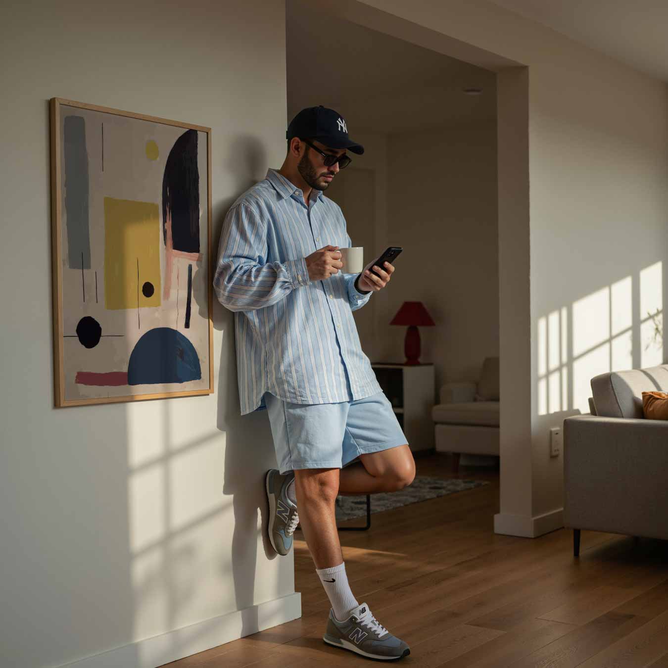 Abstracte Geometrische Kunstposter-WallArtistic