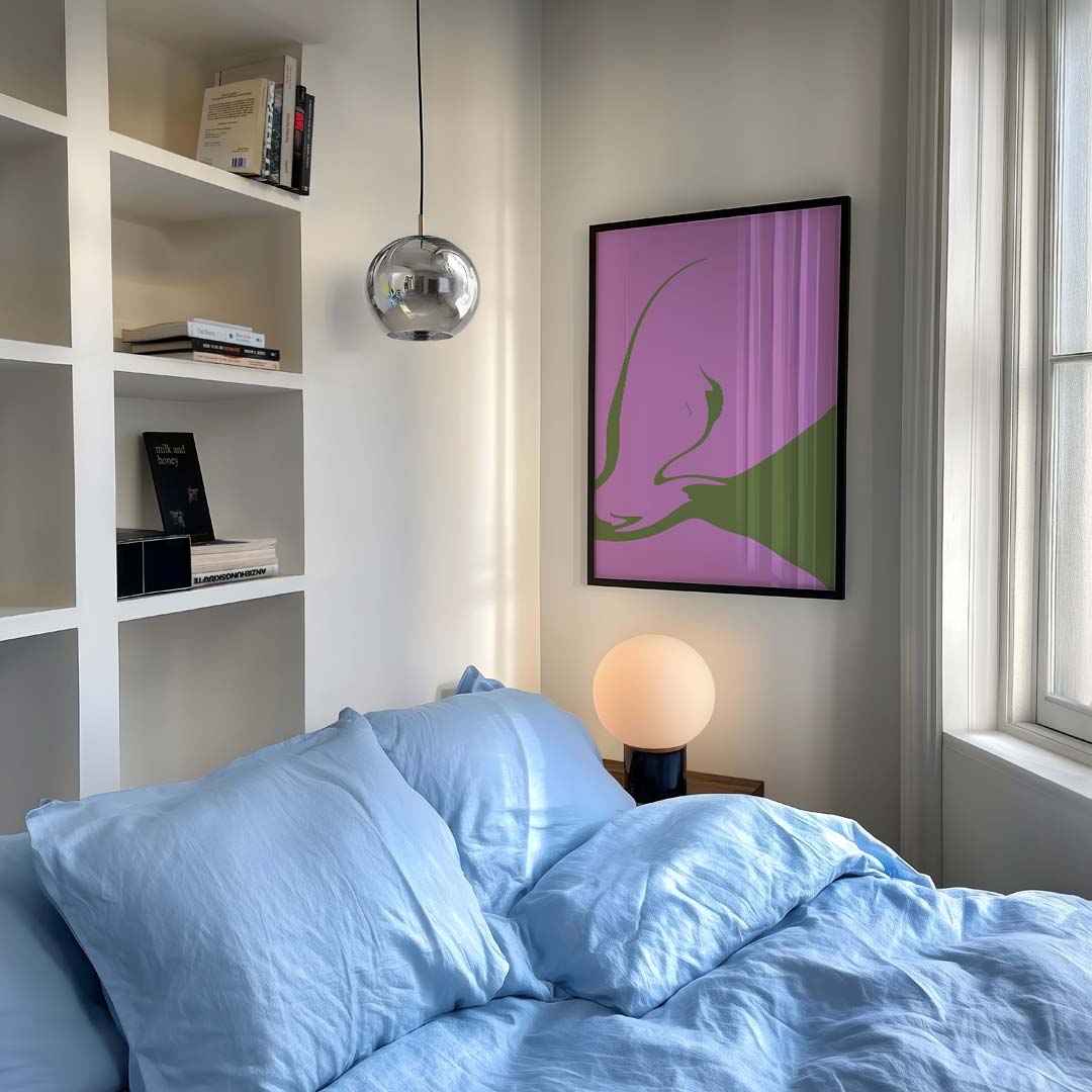 Elegante Abstracte Benadering Poster-WallArtistic