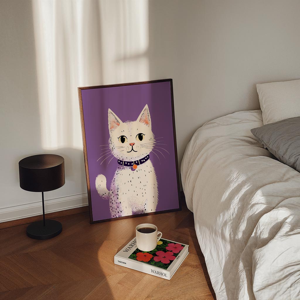 Vrolijke Katteposter