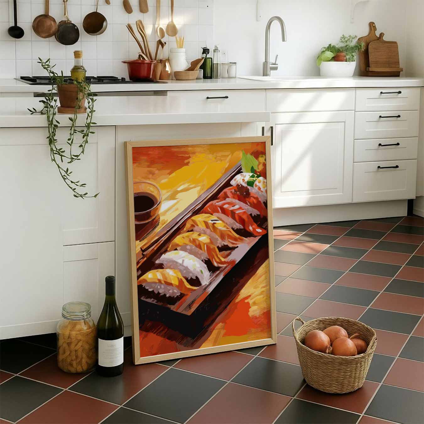 Sushi Delight Poster-WallArtistic