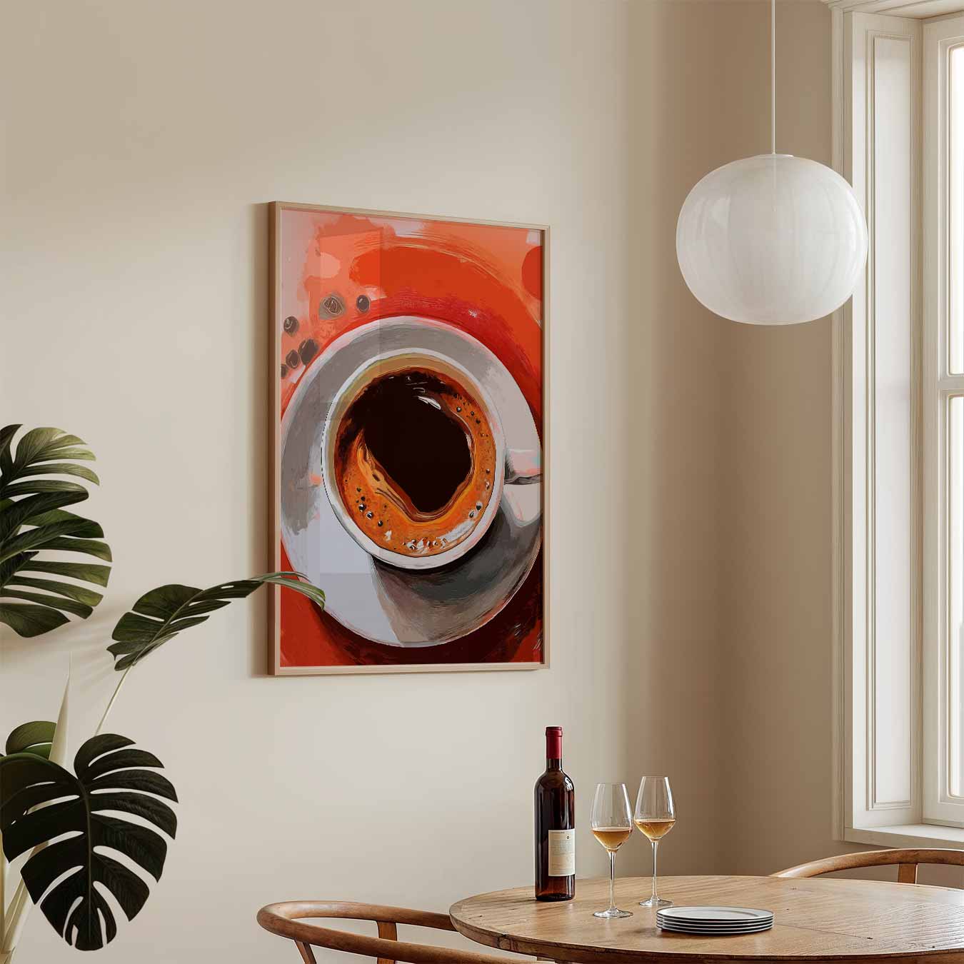 Espresso Bliss Art Poster-WallArtistic