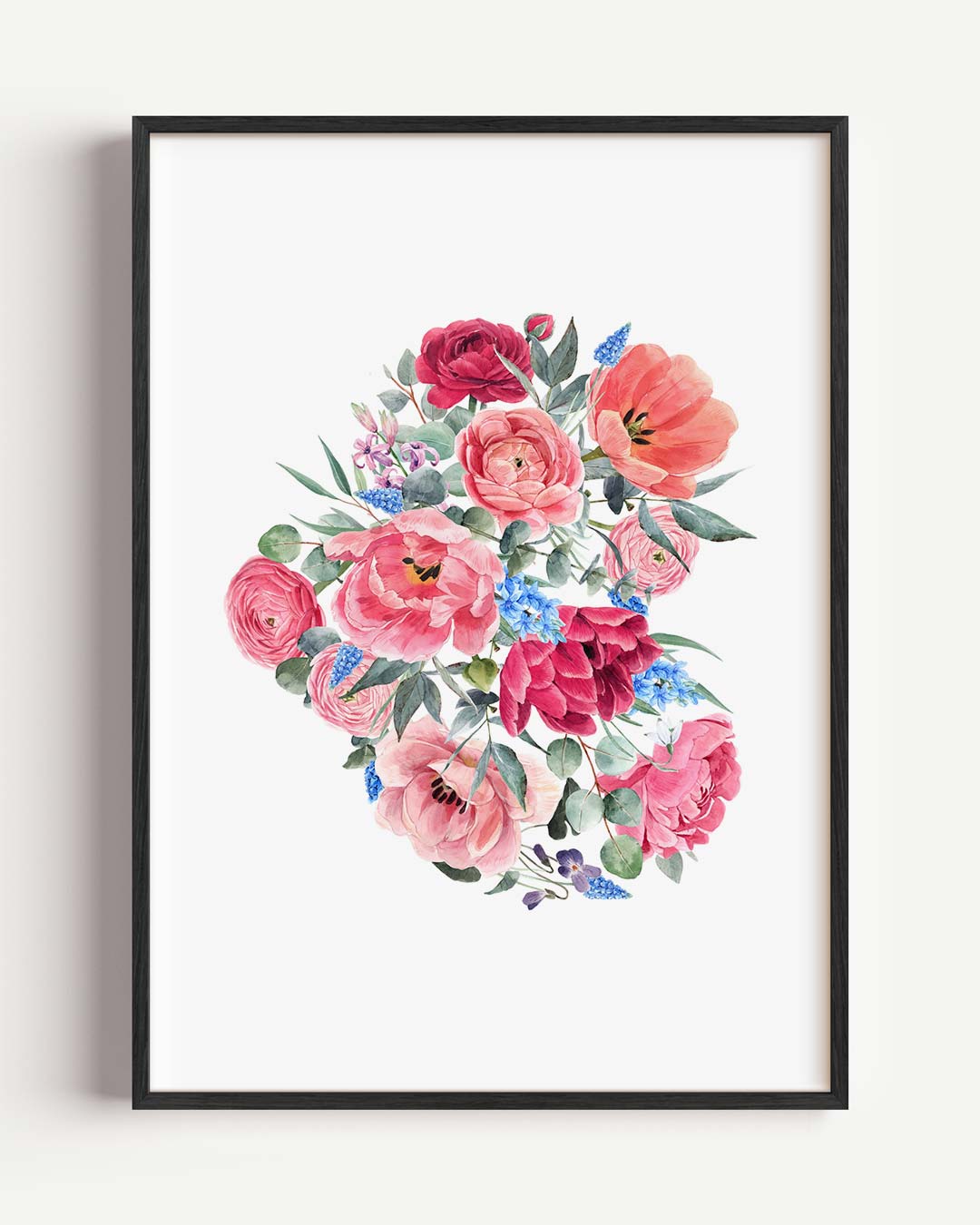 Bloemenpracht Wanddecoratie Poster-WallArtistic