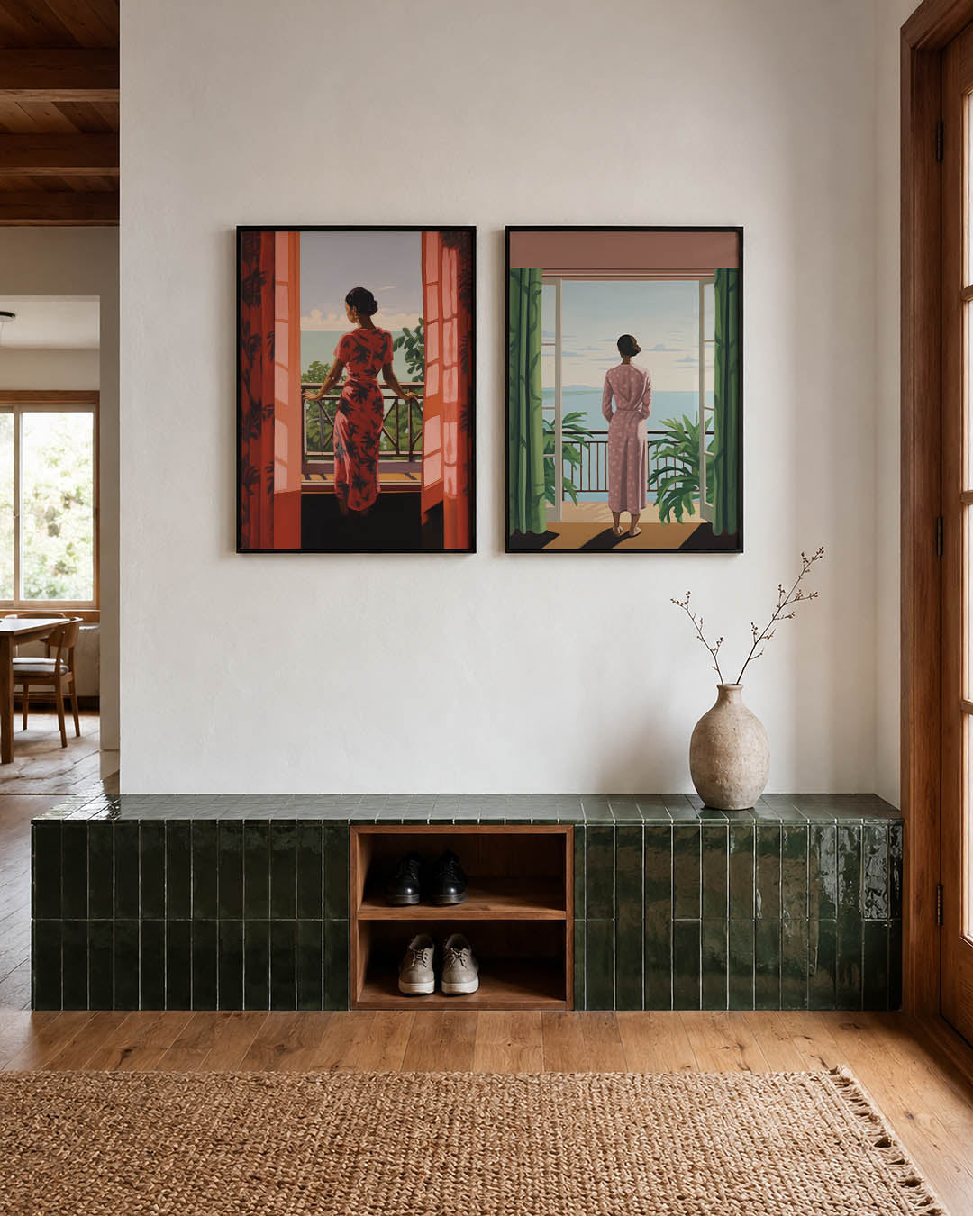 Zomerzicht Posterset
