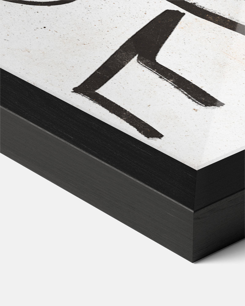 Moderne Minimalistische Portretposter-WallArtistic