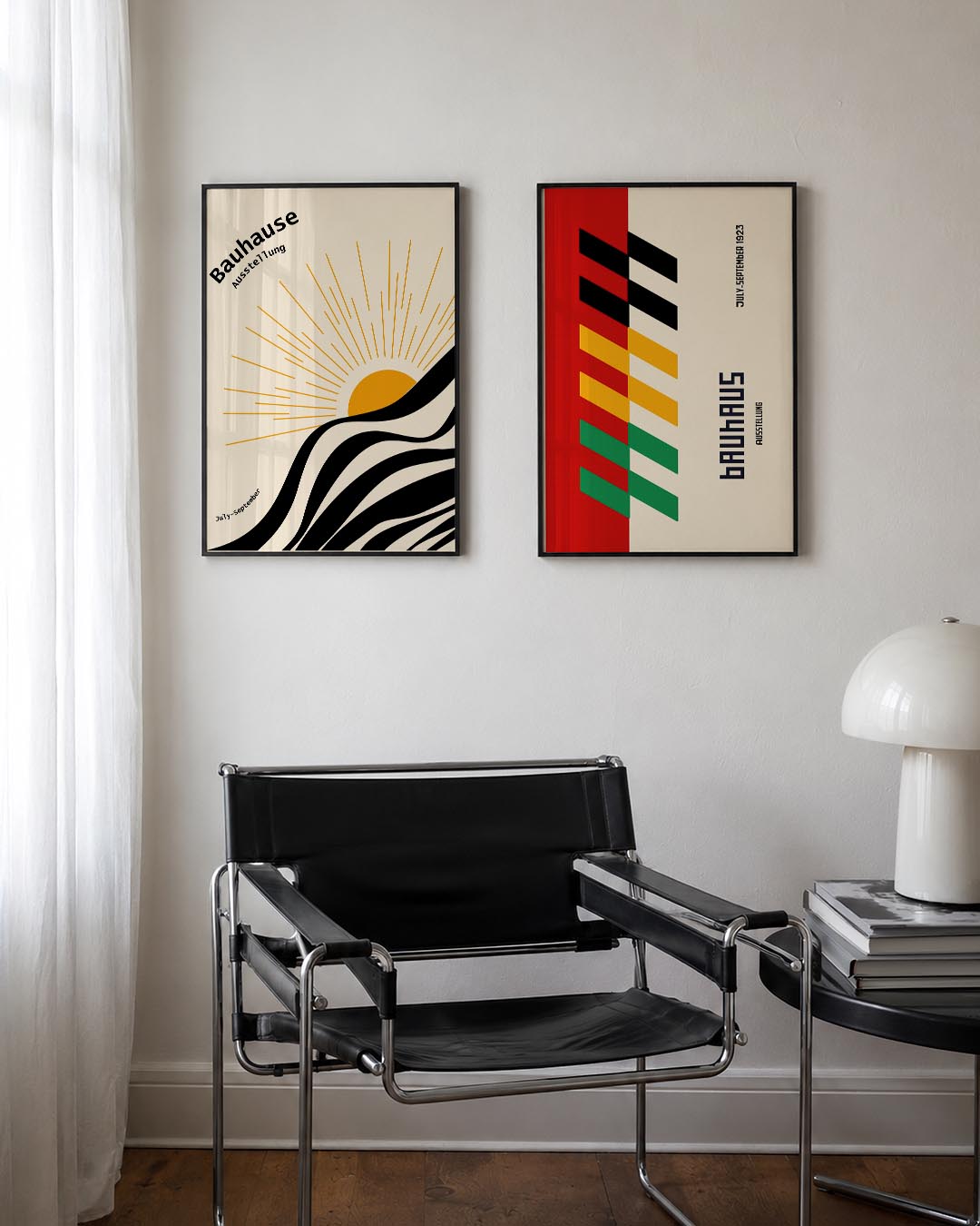 Zon en golven Posterset