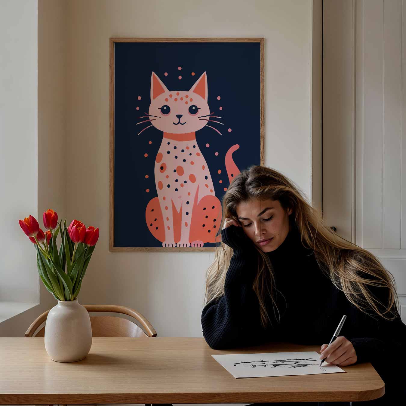 Schattige Kattenposter