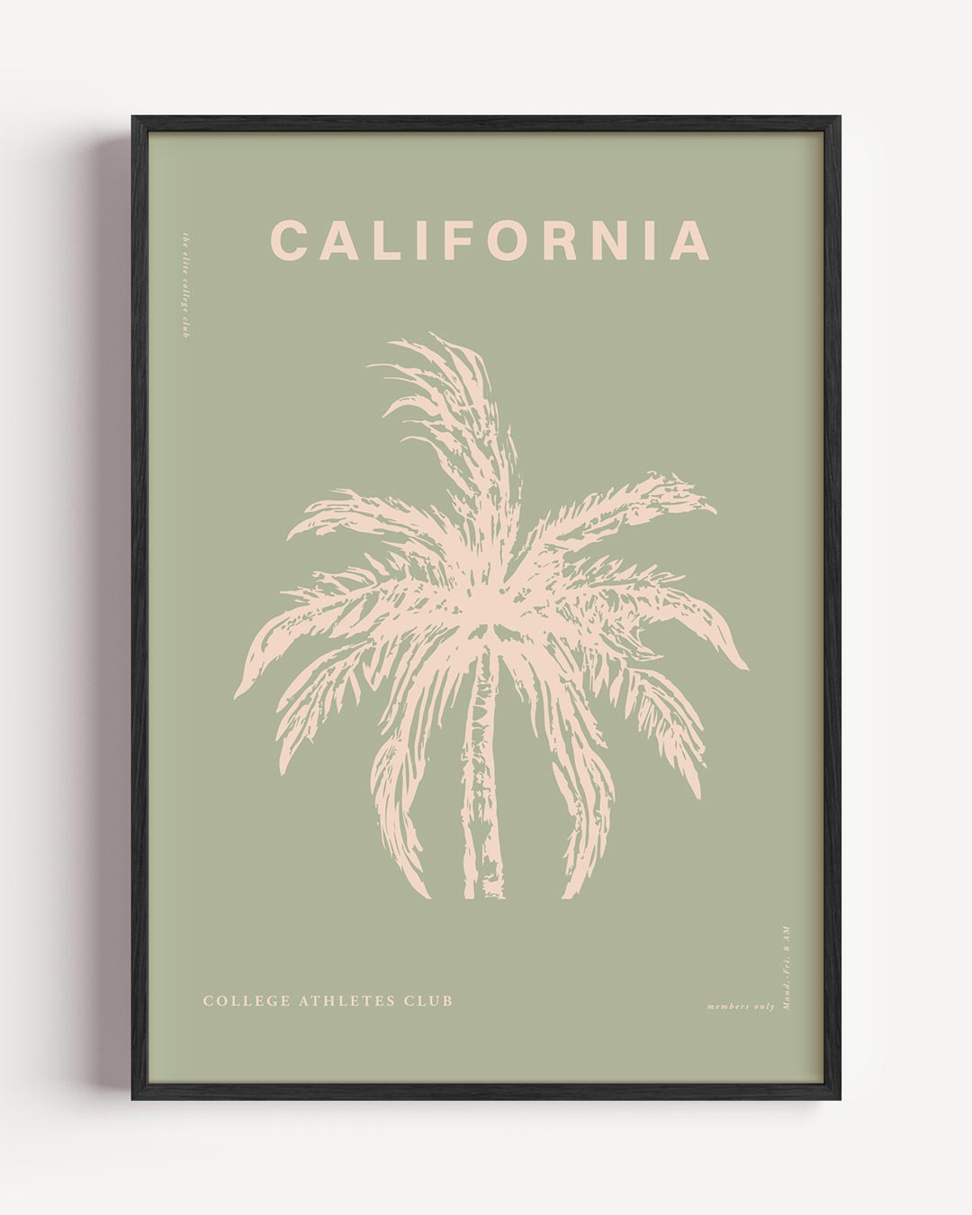 California Dreaming Palm Poster-WallArtistic