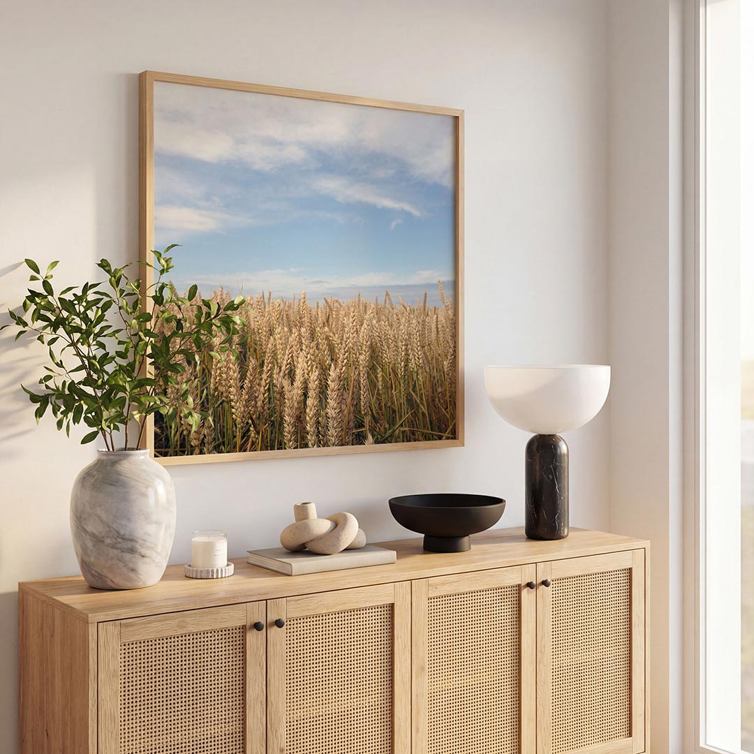 Gouden tarweveld Poster