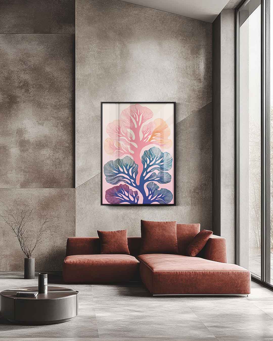 Natuurlijke Harmonie Wanddecoratie Kunstwerk-canvas-dibond-plexiglas-wanddecoratie-WallArtistic