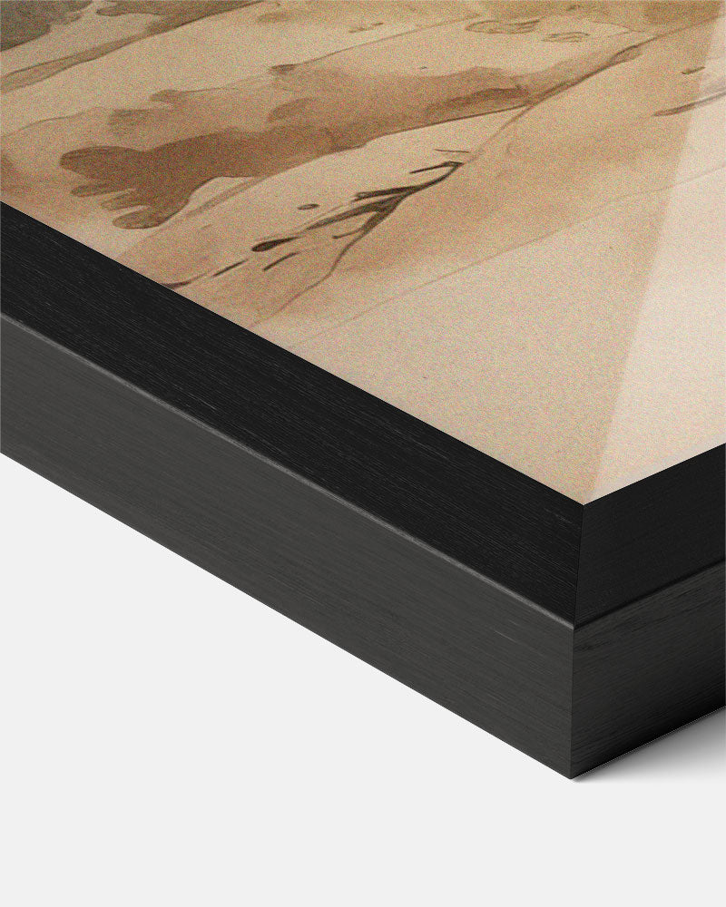 Rustgevende Boslandschap Poster-WallArtistic