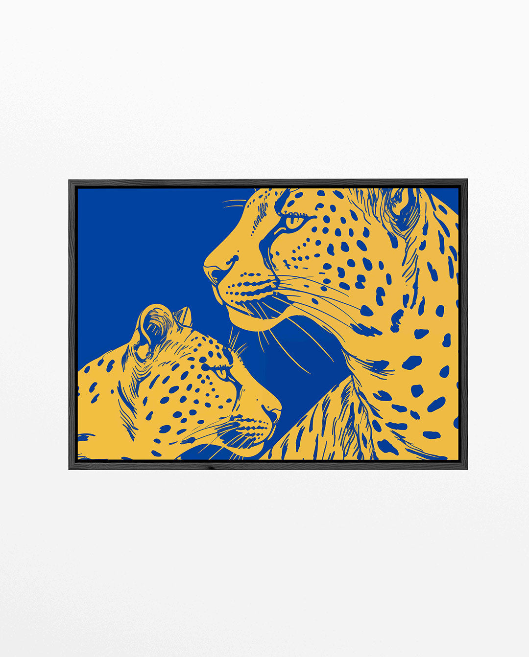 Gestileerde luipaarden Kunstwerk