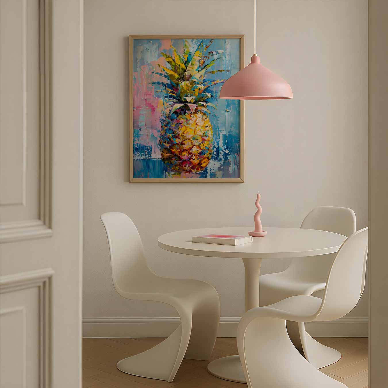 Ananas Kunst Poster-WallArtistic