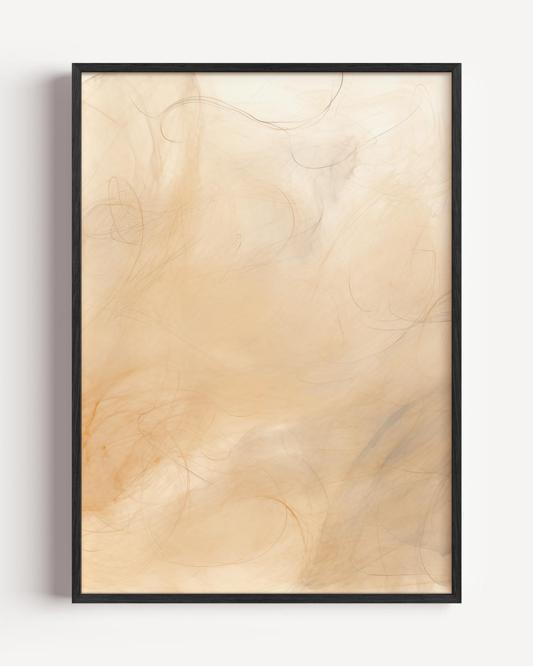 Zachte Elegantie Abstracte Poster-WallArtistic