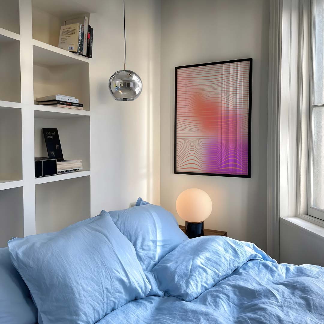 Kleurrijke Dynamiek Wandposter-WallArtistic