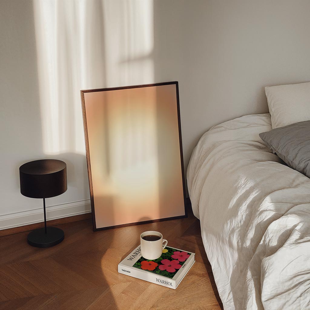 Zachte Zonsondergang Poster-WallArtistic