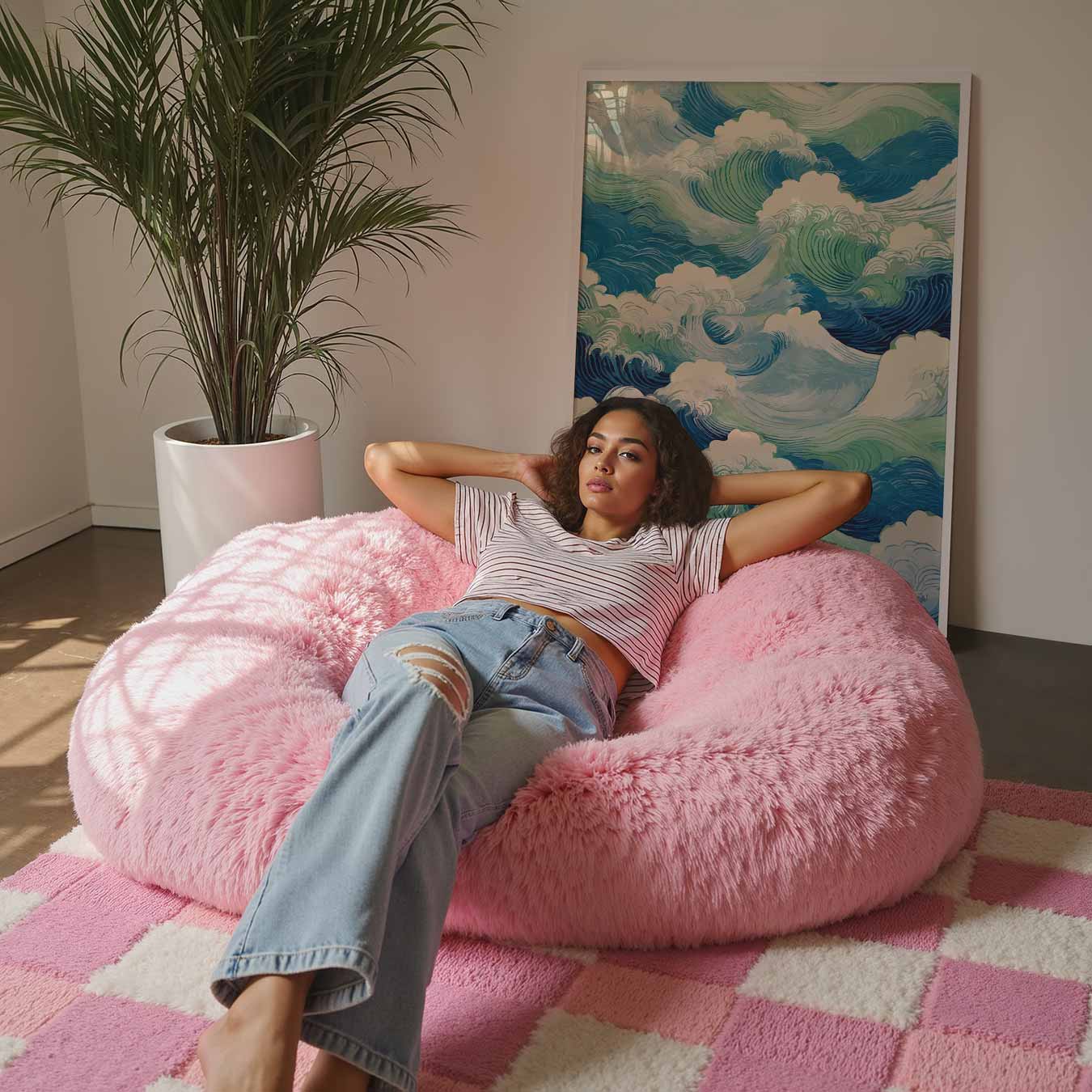 Oceaan Golven Kunstposter-WallArtistic