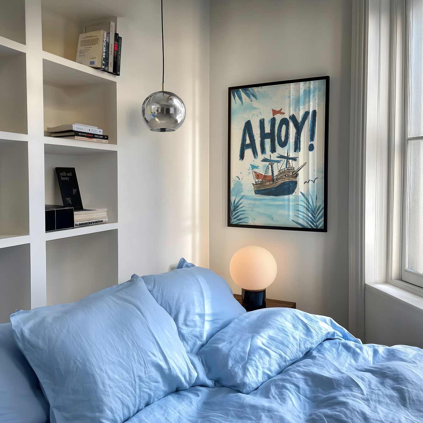 Avontuurlijke Schip Ahoy Poster