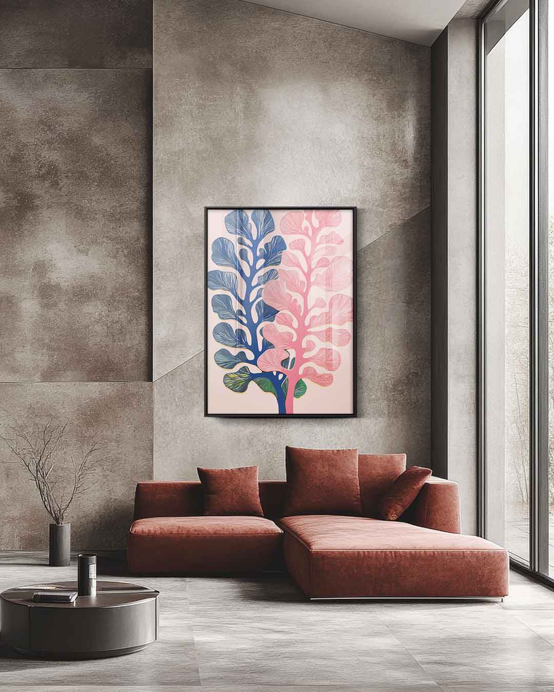 Bloeiende Fantasie Kunstwerk-canvas-dibond-plexiglas-wanddecoratie-WallArtistic