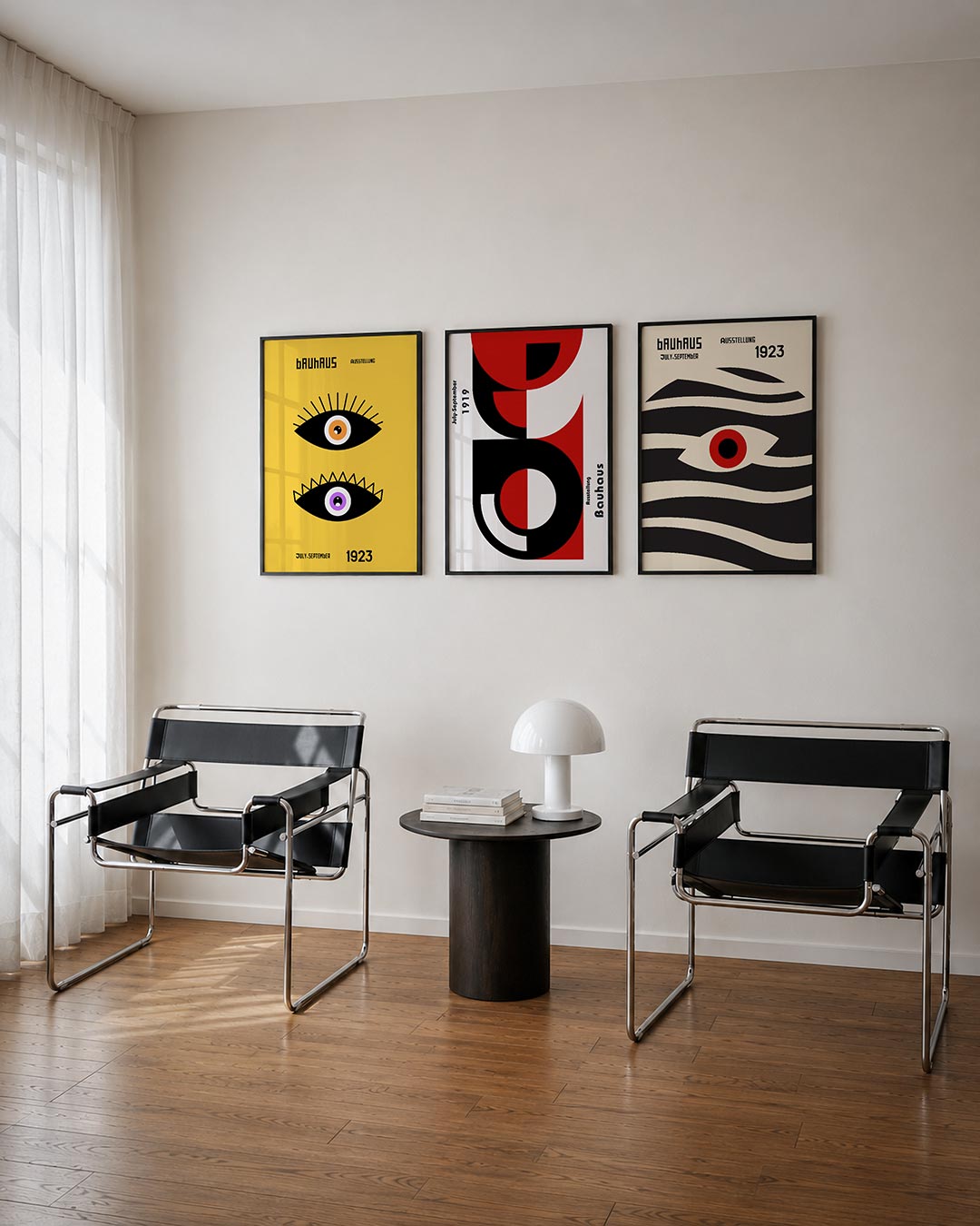 Oogvormen en kleur Posterset