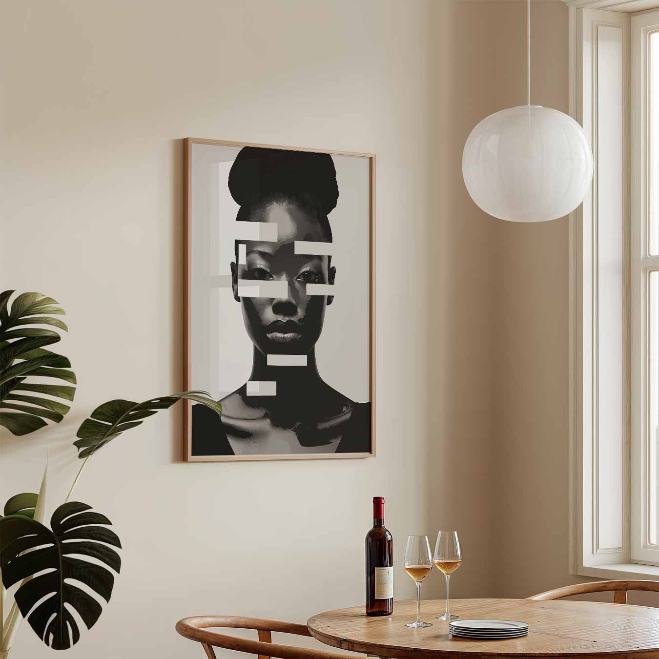 Moderne Expressie Poster-WallArtistic