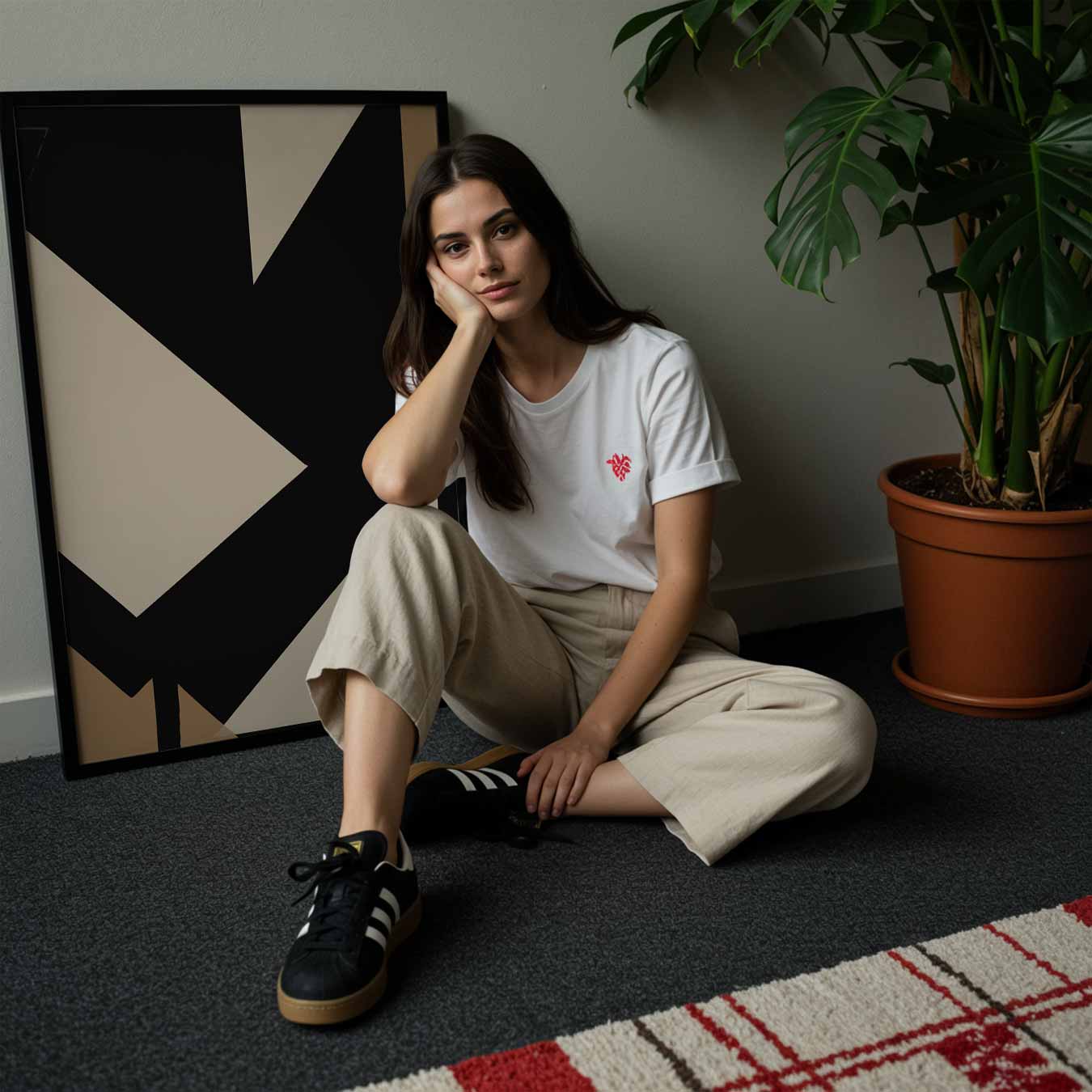 Abstracte Geometrie Designposter-WallArtistic