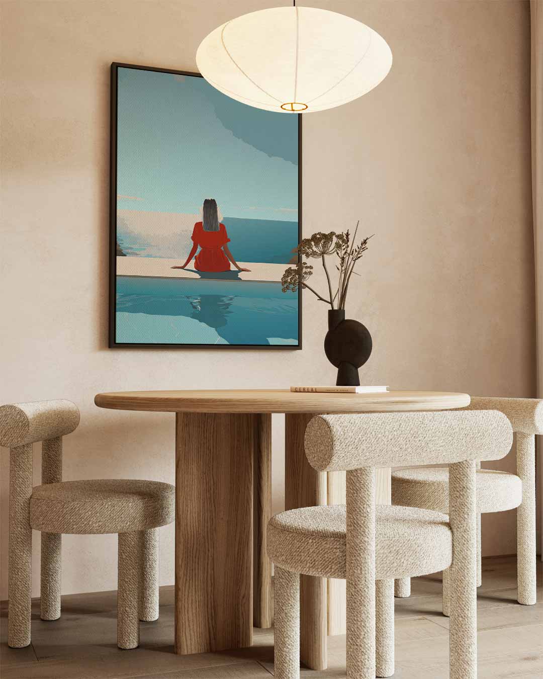 Rust aan de Zee Kunstwerk-canvas-dibond-plexiglas-wanddecoratie-WallArtistic