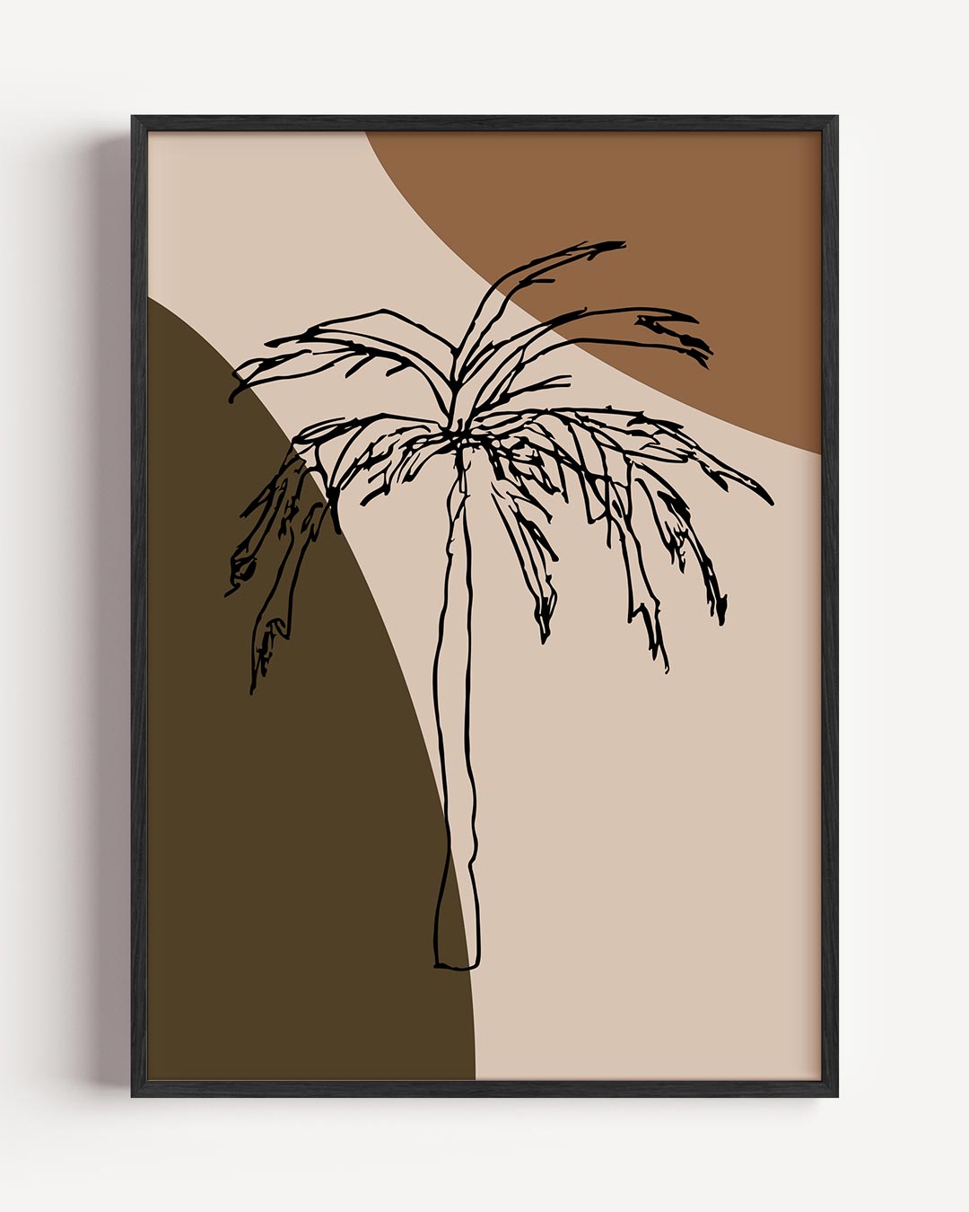 Tropische Palm Botanische Poster-WallArtistic