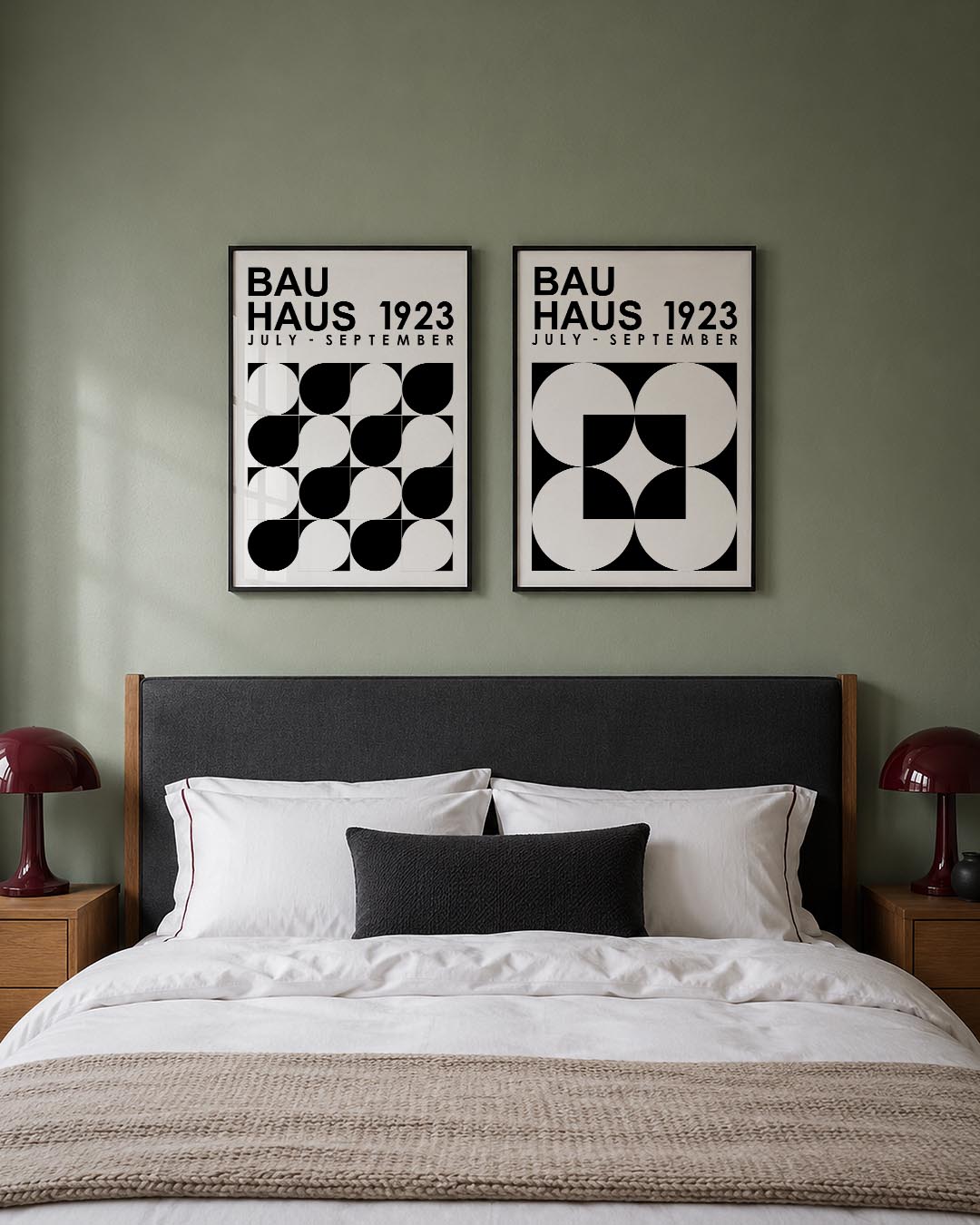 Vorm en contrast Posterset
