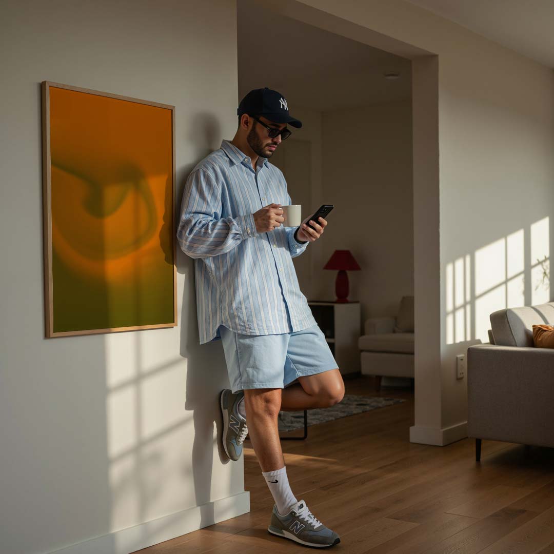 Mystieke Oranjedroom Poster-WallArtistic