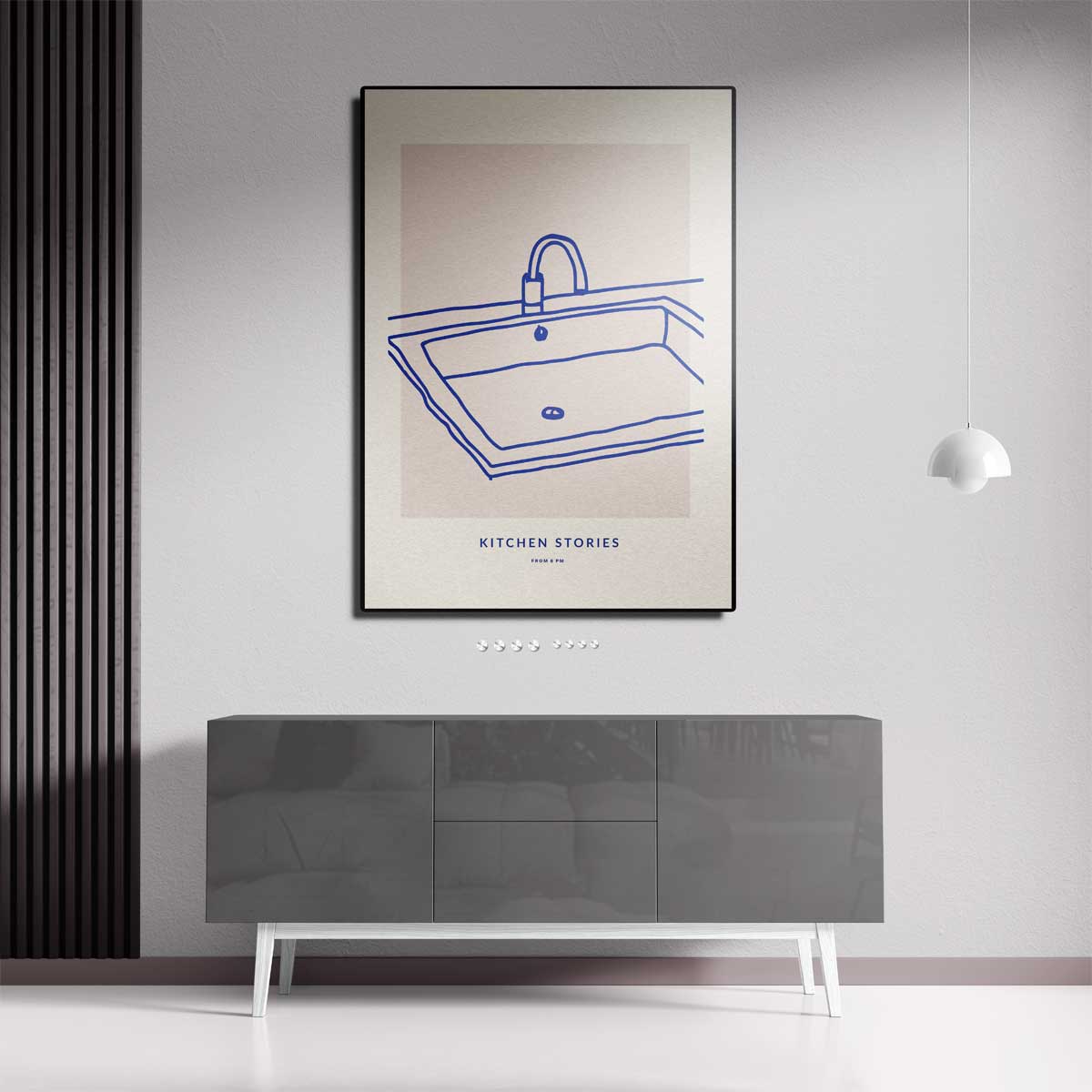 Keukenverhalen Illustratie Kunstwerk-canvas-dibond-plexiglas-wanddecoratie-WallArtistic