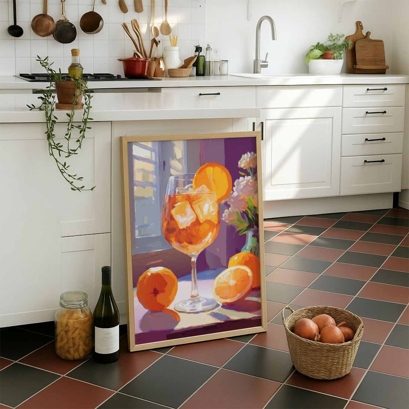 Verfrissende Citrus Cocktail Poster