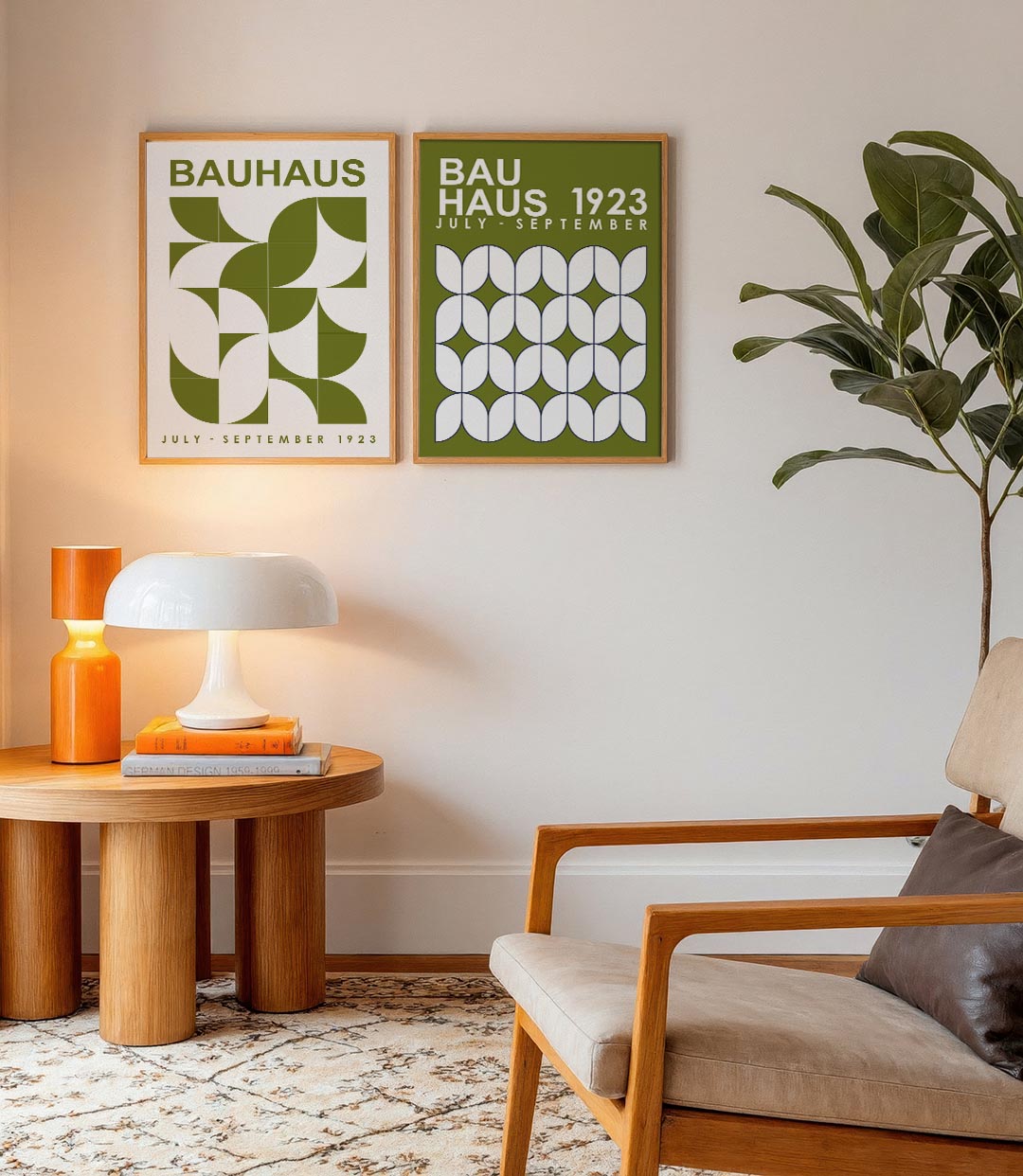 Vormenspel en kleur Posterset