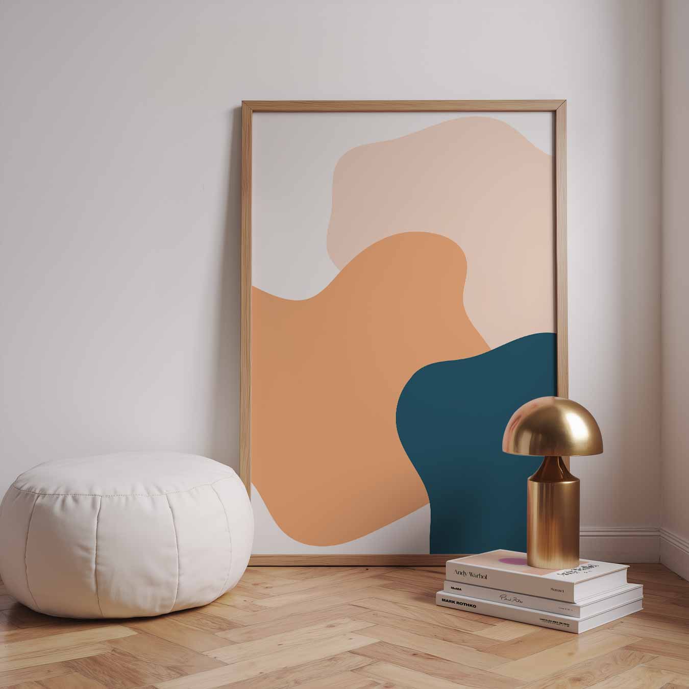 Abstracte Vormen Poster-WallArtistic