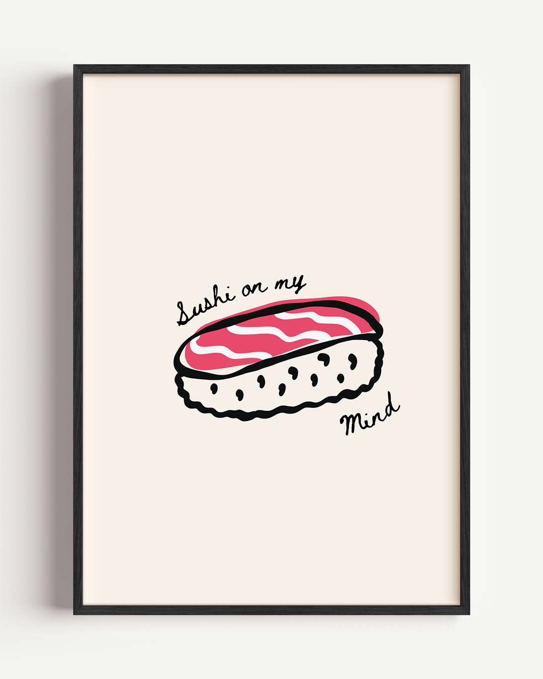 Sushi Liefde Poster-WallArtistic