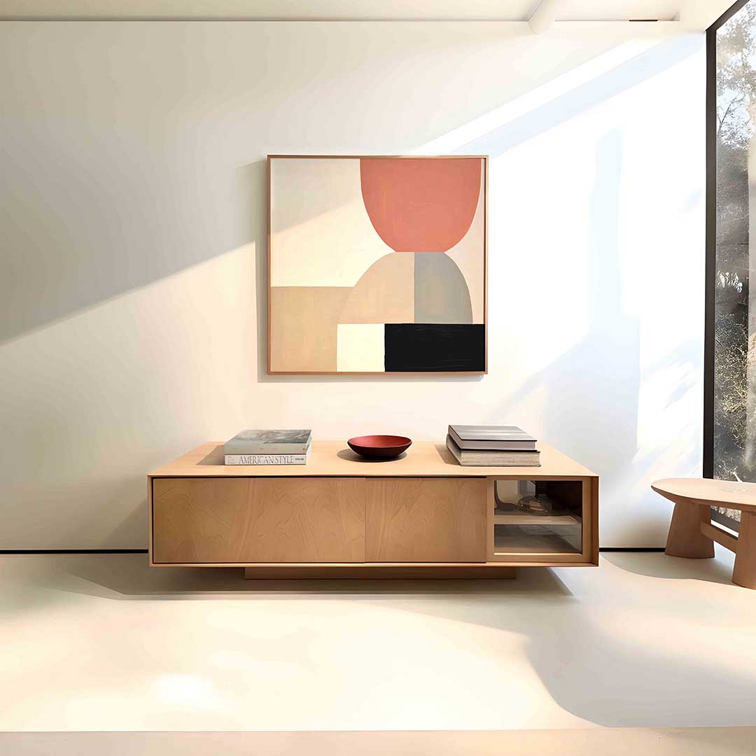 Abstracte vormen Poster