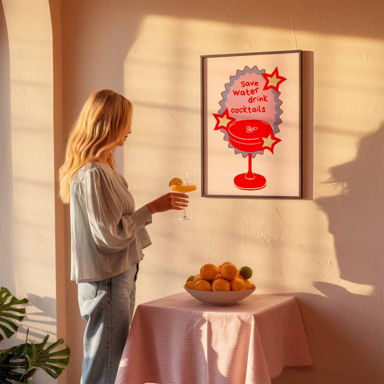 Cocktailtijd Plezierspread Poster
