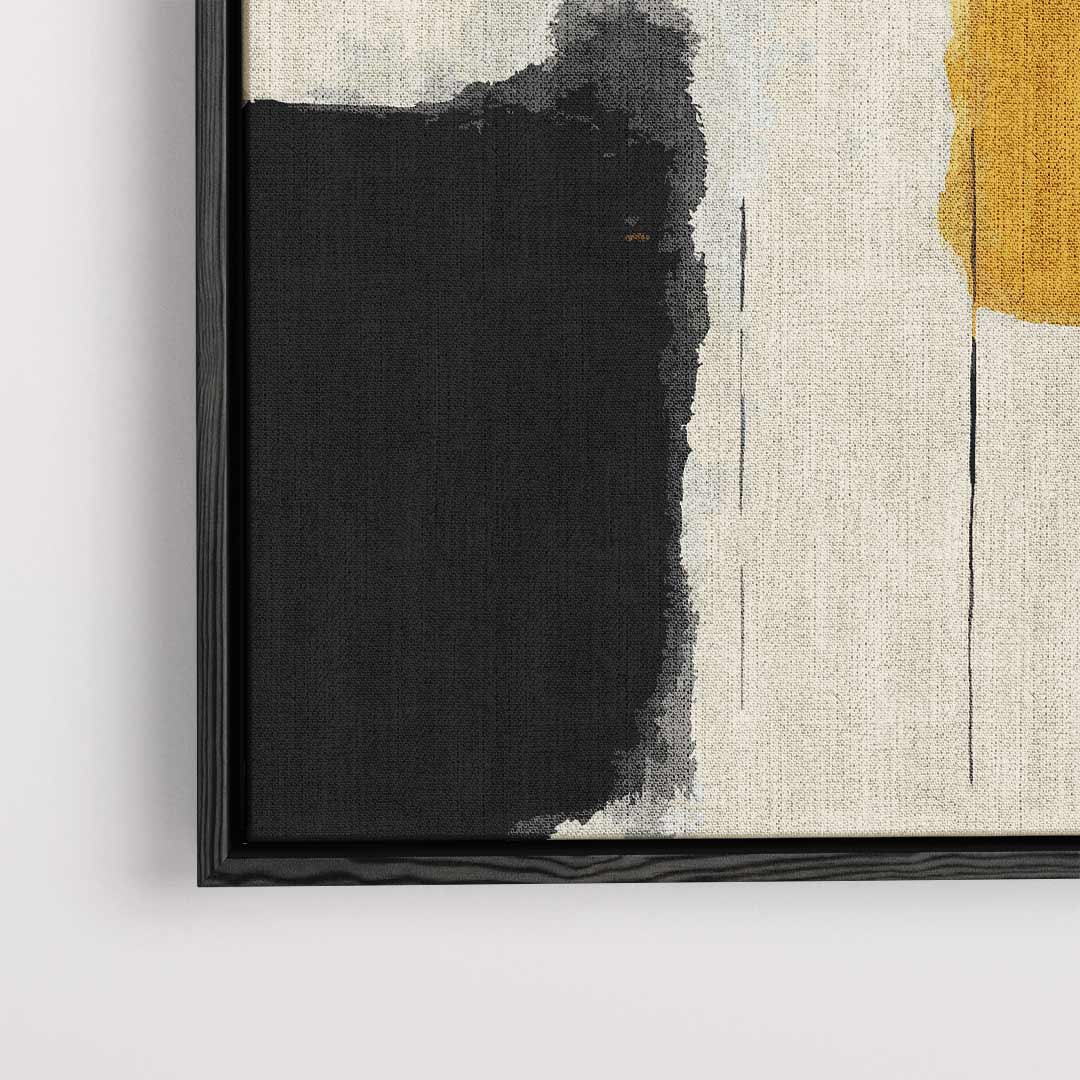 Abstracte Harmonie van Vormen Kunstwerk-canvas-dibond-plexiglas-wanddecoratie-WallArtistic
