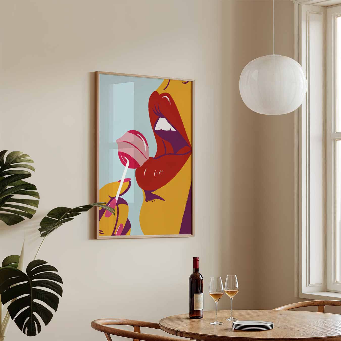 Zoete Schoonheid Poster-WallArtistic