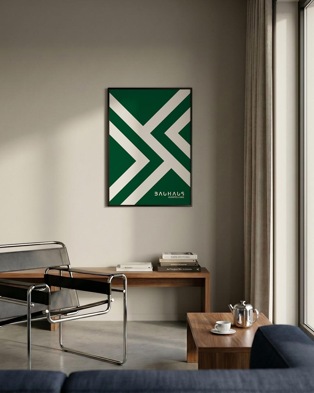 Lijnen en vlakken Poster