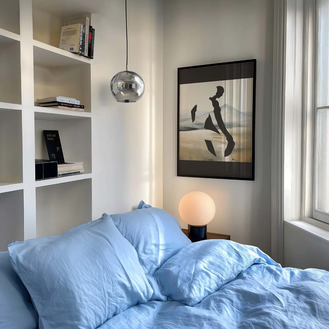 Dromerige Silhouet Landschapsposter-WallArtistic