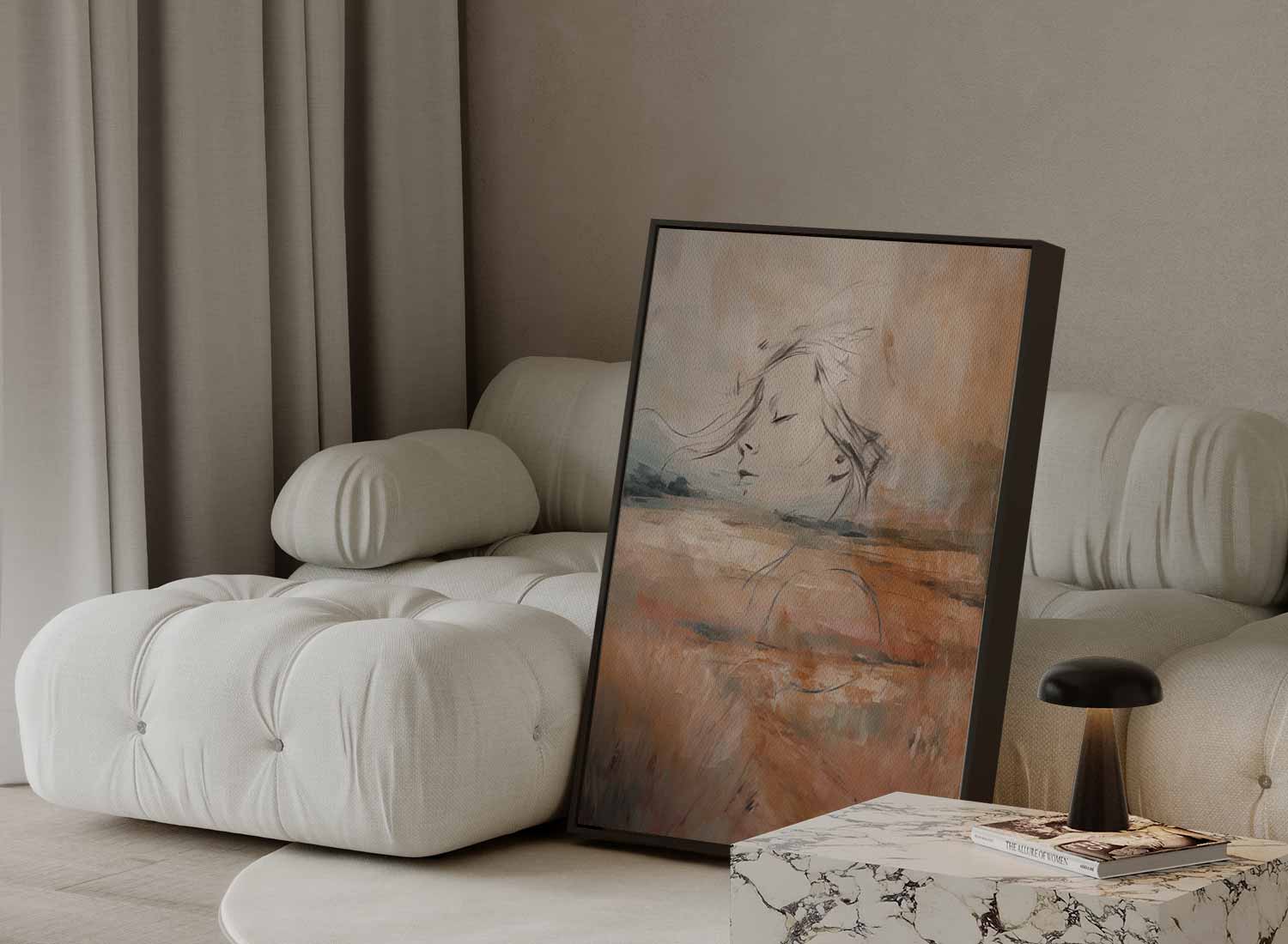 Dromerige Luchten Kunstwerk-canvas-dibond-plexiglas-wanddecoratie-WallArtistic